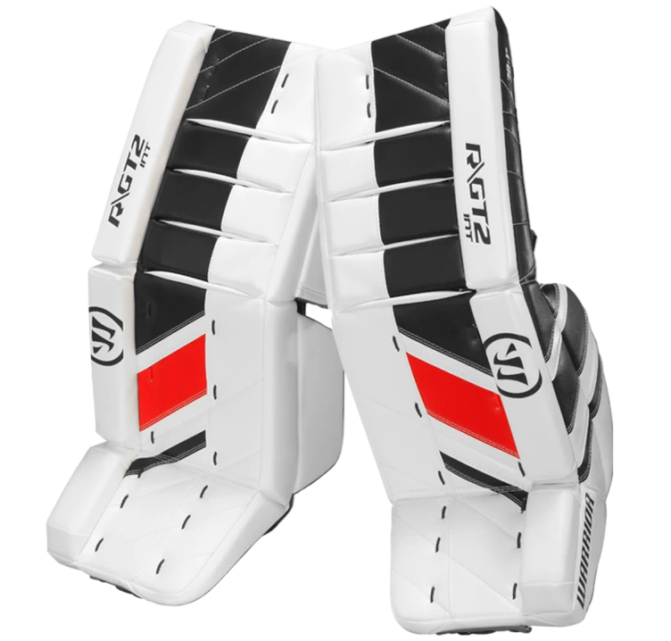 Warrior Ritual GT2 Intermediate Goalie Pads (w/ Knee Pads) - Image 7